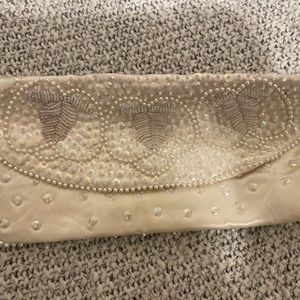 Vintage Satin clutch